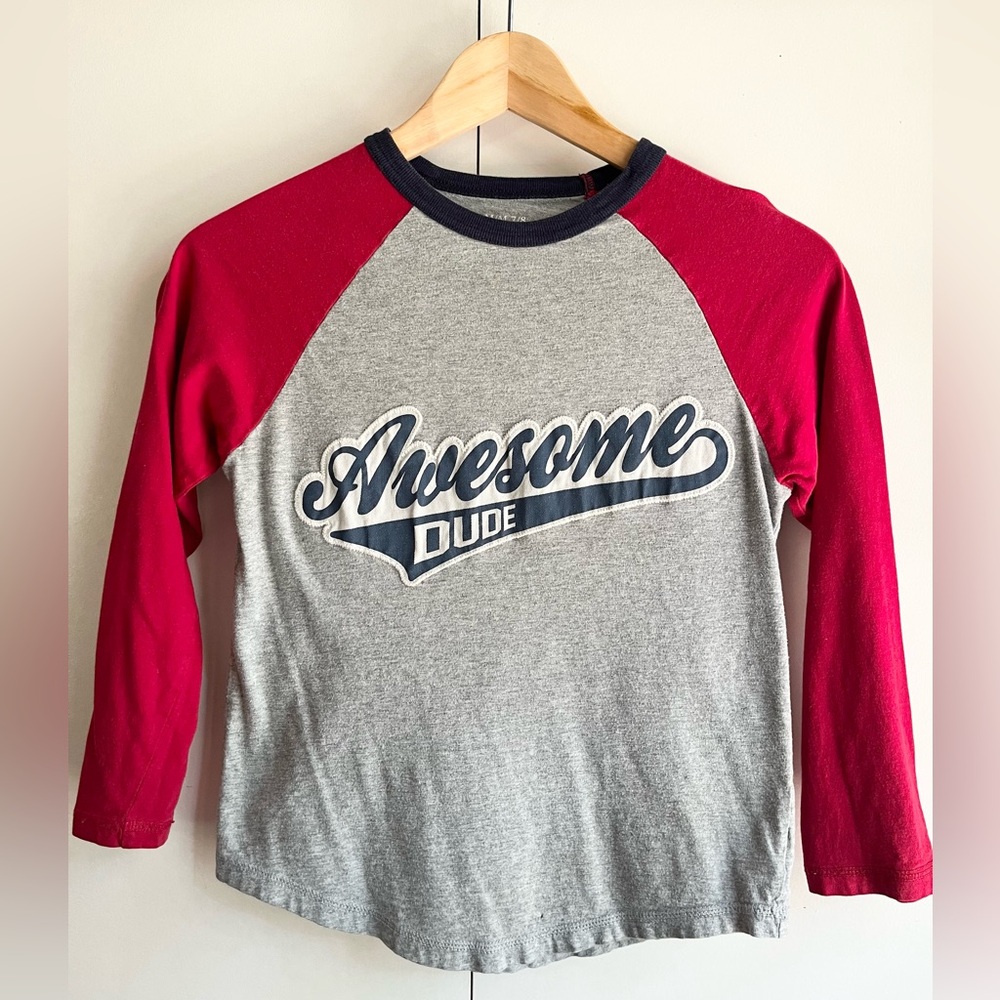 Children’s Place Awesome Dude Tee 7/8 Medium